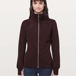 LULULEMON Moving Meditation Jacket- Plum Shadow